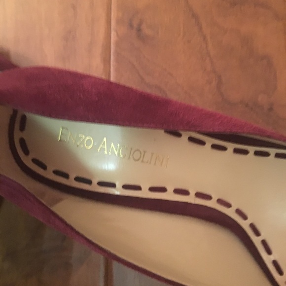 Enzo Angiolini Burgundy heels - Picture 4 of 4